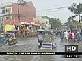 Typhoon Lupit approaches the Philippines