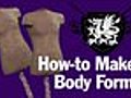 How-to make a Body Form,  Threadbanger Projects