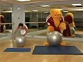 Honey Monster Gym Ball Attack