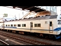 「食パン電車」こと419系の直江津行きが糸魚川駅を発車