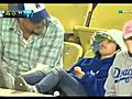 Dad Drops Daughter to Catch Baseball Video FAIL