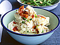 Potato Salad with Sour Cream and Scallions