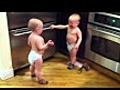 twin baby boys have a conversation - part 2 ORIGINAL VIDEO