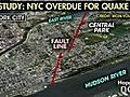 NYC Overdue for an Earthquake?