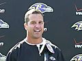 The Baltimore Ravens first day of training camp