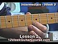 Learning Guitar Scales Intermediate Guitar Week 9 Lesson 2