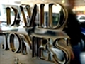 David Jones reports fall in sales