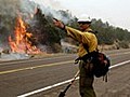 Huge Arizona wildfire spreads