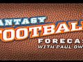 Week 8 Fantasy Football Forecast with Paul Owers