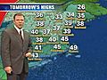 12/08/09: NECN weather forecast,  4pm