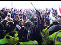 English Defence League Clash With Police On Aylesbury Protest               // video added May 04,  2010            // 0 comments             //                             // Embed video: