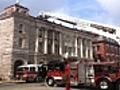 Fire rips through historic City Hall in Taunton,  Mass.