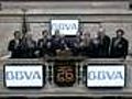 El presidente del BBVA abre la sesión en Wall Street