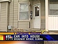 Elmira Family Survives Car Crash into Home