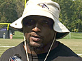 Ray Lewis is happy with the defense