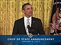 President Obama Names William Daley New Chief of Staff