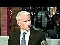 Anderson Cooper on The Late Show