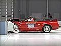 Ford Mustang 2010 Car Crash Test