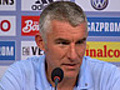 Pressekonferenz mit Mirko Slomka und Felix Magath