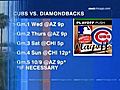 Cubs Arrive In Phoenix, Get Ready For Playoffs