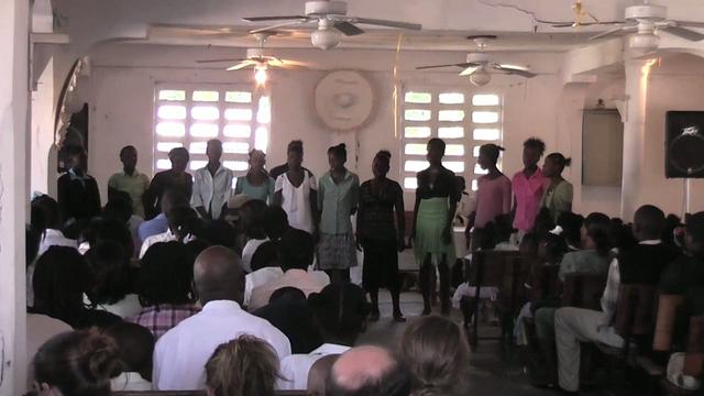 capstone church pastor walt tanner in port-de-paix,  haiti