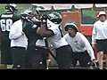 Eagles Thursday training camp video report with Nick Fierro and special guest Merrill Reese