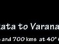 Kolkata to Varanasi