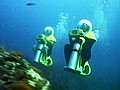 Awesome Underwater Motorbikes