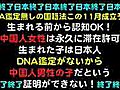 エッ！DNA鑑定無しの国籍法？日本終了じゃん！