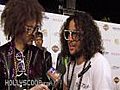 LMFAO on working with David Guetta & their upcoming Album Tour