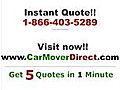 www.CarMoverDirect.com,  car movers quotes, car transport