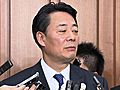 海江田経産相、経団連幹部と初会談　消費税引き上げは段階的に行うことが必要との考え