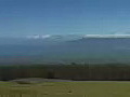 Royalty Free Stock Video HD Footage View from Haleakala Crater in Maui,  Hawaii