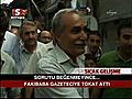 Belediye başkanından gazeteciye tokat !!!