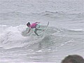 Malia Manuel Rips Small Waves at the Supergirl Pro Junior