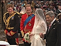 Kate Middleton walks the aisle