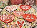 Conversation Cookie Hearts