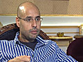 Gaddafi’s son denies air strikes against protestors