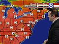 Temps To Hit 90s Next 2 Days