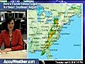Severe Thunderstorms Target Northeast,  Southeast, Augusta