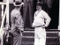 Don Bradman in England (1933) - Clip 3: Three ships