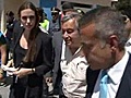 Angelina Jolie tours Lampedusa