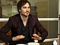 Off The Cuff With Peter Travers: Ian Somerhalder