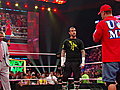 WWE Monday Night Raw - John Cena Interrupts The Contract Negotiation