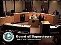 Humboldt County Board of Supervisors Meeting,  Afternoon Session - 2010-04-27 (April 27, 2010)