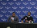 LeBron James and Dwyane Wade on Game 5