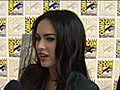 Jonah Hex - Megan Fox and Jimmy Hayward Interviews-Comic Con