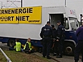 Activisten vertragen kerntransport uit Borssele