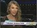 Taylor Swift Talks About Her Grammys Performance