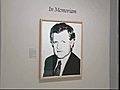 Kennedy’s portrait displayed in National Portrait Gallery